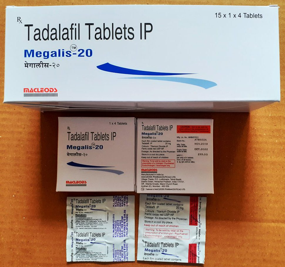 Cialis Tablets (branded tadalafil), Erectile Dysfunction
