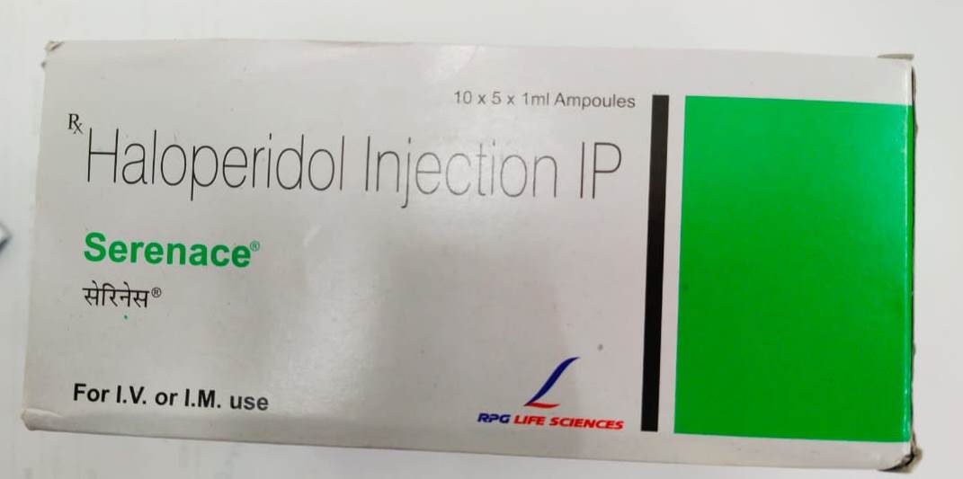 Serenace Injection 5 x 1 ml Price, Uses, Side Effects, Composition