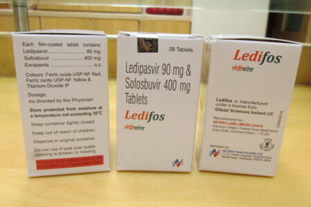 Antiviral medicines from india, LEDIFOS