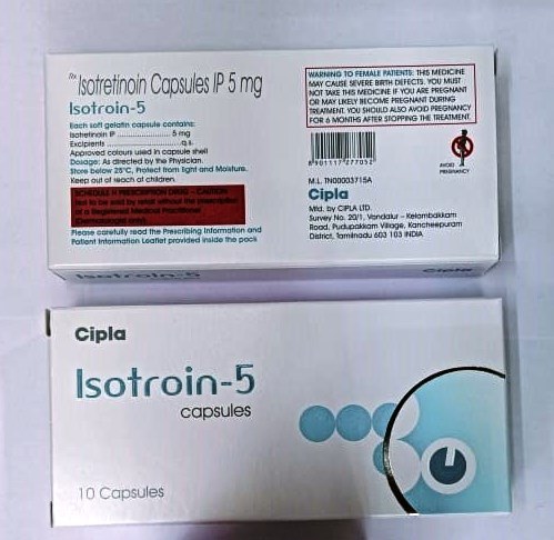 Isotroin 5mg Capsules